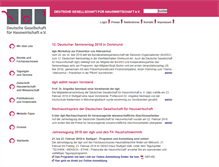 Tablet Screenshot of dghev.de